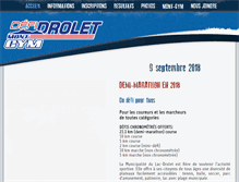Tablet Screenshot of defi-drolet.com